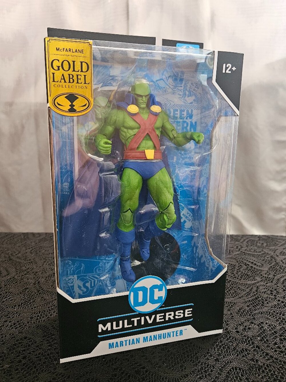 NIB McFarlane DC Multiverse Figure Gold Label Edition – Martian Manhunter (#1)